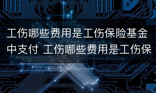 工伤哪些费用是工伤保险基金中支付 工伤哪些费用是工伤保险基金中支付标准